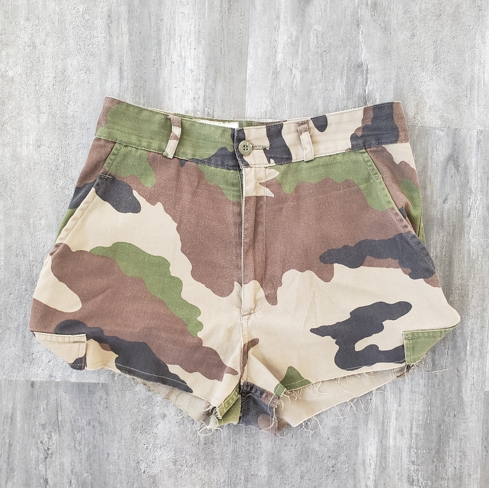 Dark Green Military Camo Rothco Short